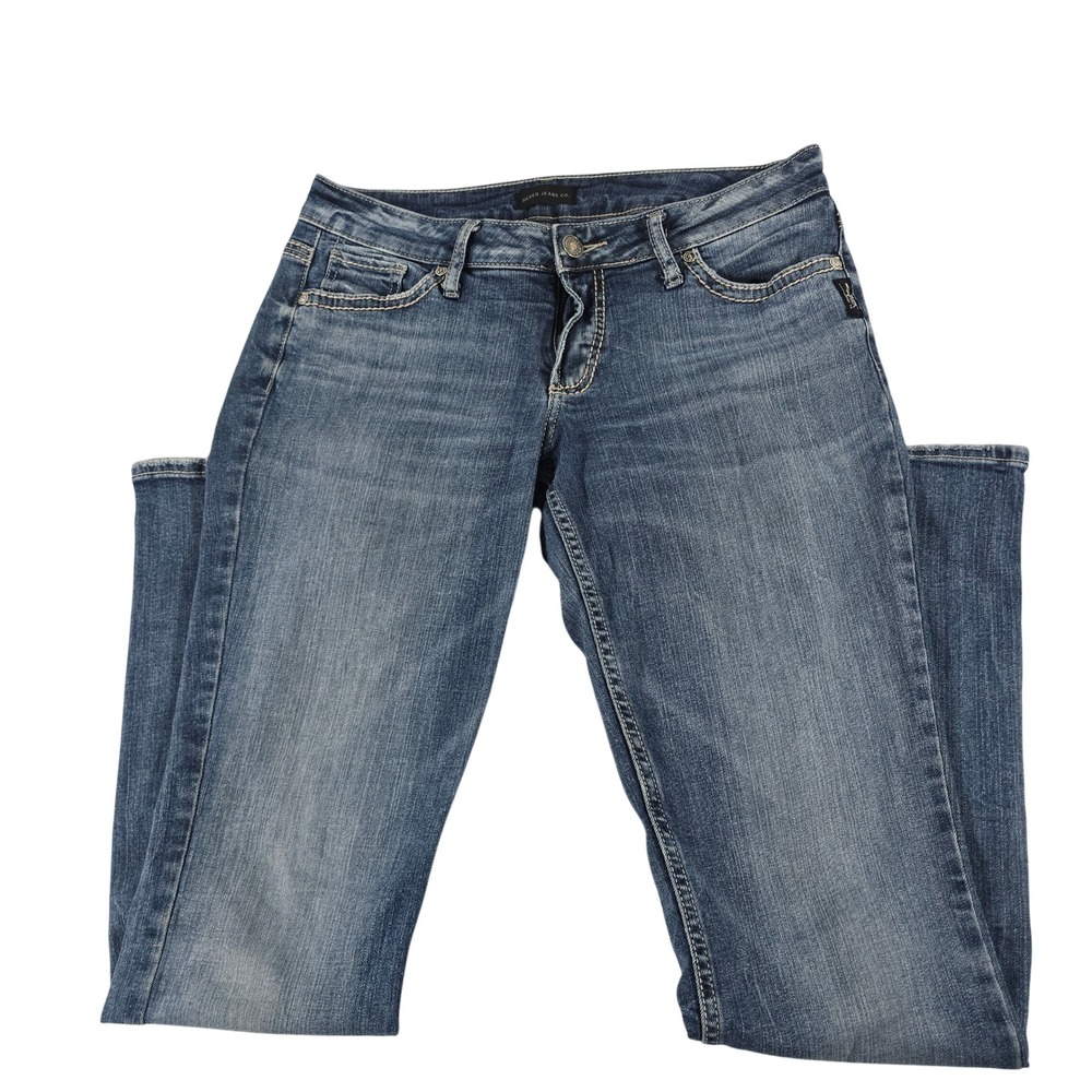 Silver Jeans Co Suki Slim Bootcut Jeans Blue W30 L33 L93616SJL294 Medium Wash